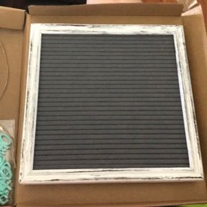 Felt Letter Board with Letters